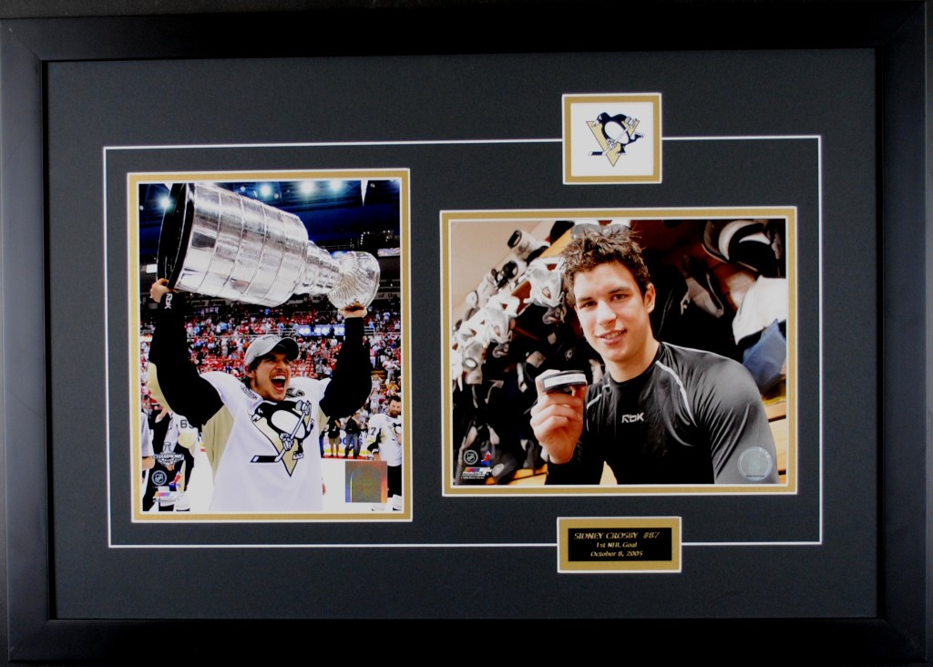 Sidney Crosby 1st NHL Goal & 1st Stanley Cup Touchstone Sports