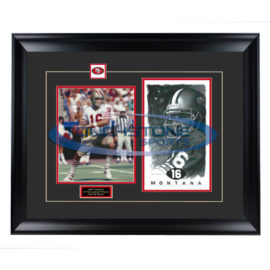 Joe Montana Sportrait Dual - Glen Green Artwork