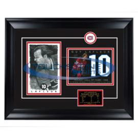 Guy Lafleur Lithograph Dual - Hall of Fame